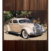 Металлическая табличка Chrysler Airflow CV Coupe